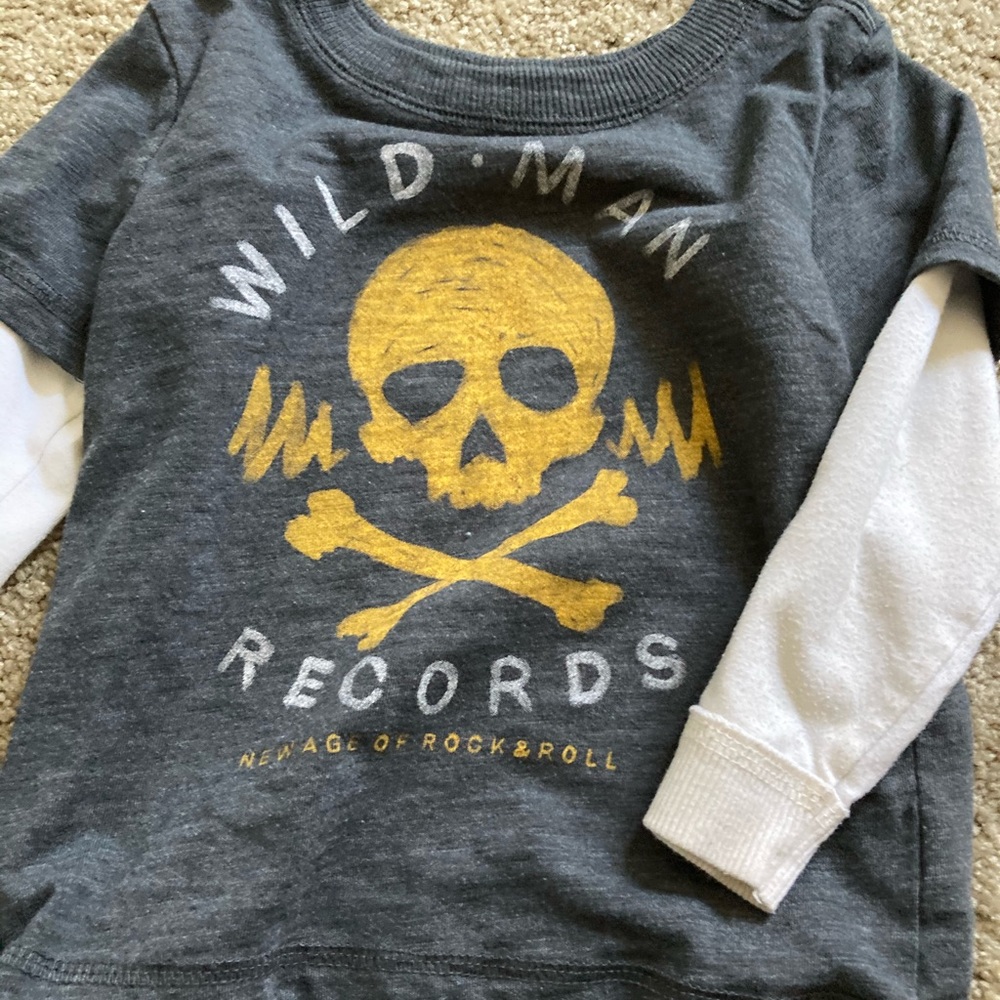 10 pc Toddler Long Sleeve Shirts